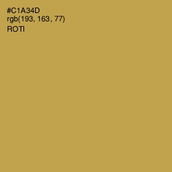 #C1A34D - Roti Color Image