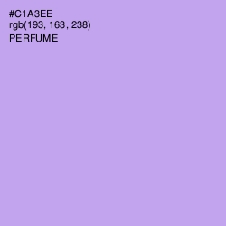 #C1A3EE - Perfume Color Image