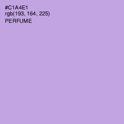 #C1A4E1 - Perfume Color Image