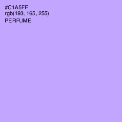 #C1A5FF - Perfume Color Image