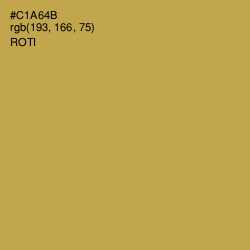 #C1A64B - Roti Color Image