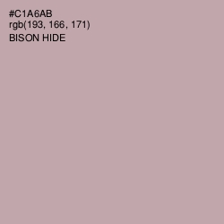 #C1A6AB - Bison Hide Color Image