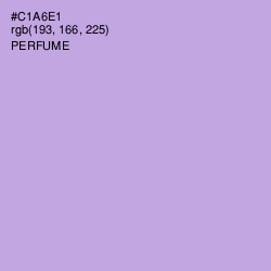 #C1A6E1 - Perfume Color Image