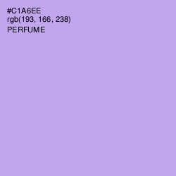 #C1A6EE - Perfume Color Image