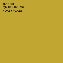 #C1A731 - Hokey Pokey Color Image