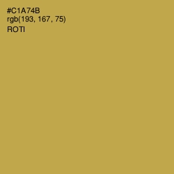 #C1A74B - Roti Color Image