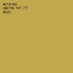 #C1A74D - Roti Color Image