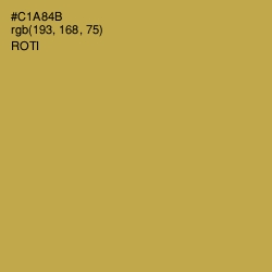 #C1A84B - Roti Color Image