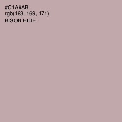 #C1A9AB - Bison Hide Color Image