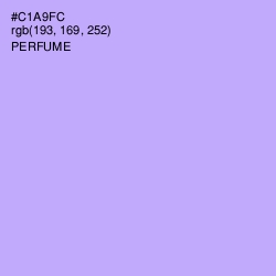 #C1A9FC - Perfume Color Image