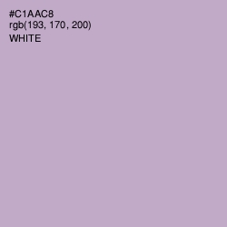 #C1AAC8 - Lilac Color Image