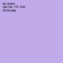 #C1AAEA - Perfume Color Image