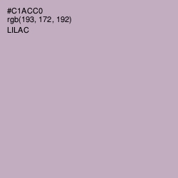 #C1ACC0 - Lilac Color Image