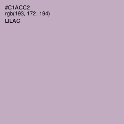 #C1ACC2 - Lilac Color Image