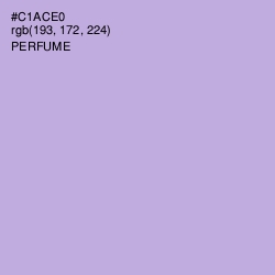 #C1ACE0 - Perfume Color Image