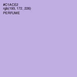 #C1ACE2 - Perfume Color Image