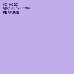 #C1ACEC - Perfume Color Image