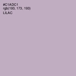 #C1ADC1 - Lilac Color Image