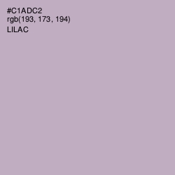 #C1ADC2 - Lilac Color Image