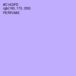 #C1ADFD - Perfume Color Image