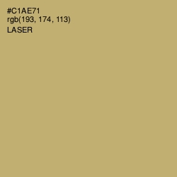 #C1AE71 - Laser Color Image