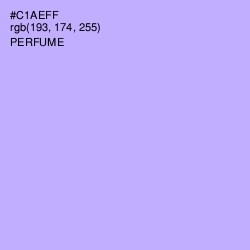 #C1AEFF - Perfume Color Image