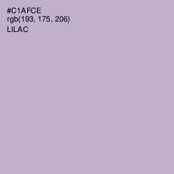 #C1AFCE - Lilac Color Image