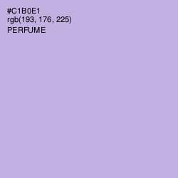 #C1B0E1 - Perfume Color Image