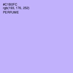 #C1B0FC - Perfume Color Image