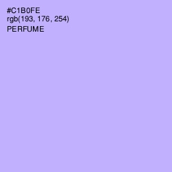 #C1B0FE - Perfume Color Image