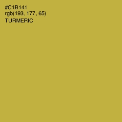 #C1B141 - Turmeric Color Image