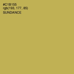 #C1B155 - Sundance Color Image