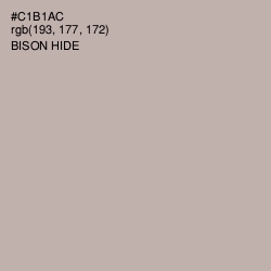 #C1B1AC - Bison Hide Color Image