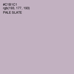 #C1B1C1 - Pale Slate Color Image