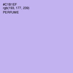 #C1B1EF - Perfume Color Image