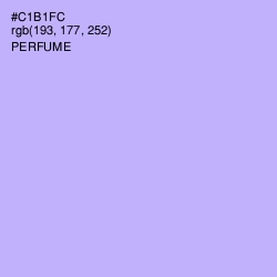 #C1B1FC - Perfume Color Image