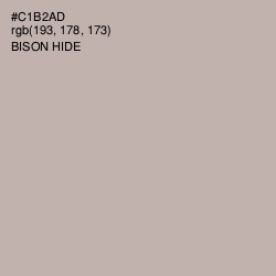 #C1B2AD - Bison Hide Color Image