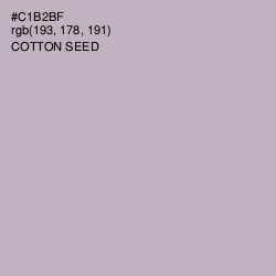 #C1B2BF - Cotton Seed Color Image