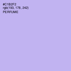 #C1B2F2 - Perfume Color Image
