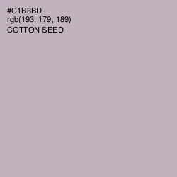 #C1B3BD - Cotton Seed Color Image