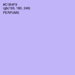 #C1B4F9 - Perfume Color Image