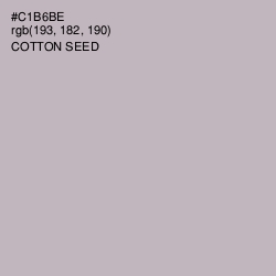 #C1B6BE - Cotton Seed Color Image