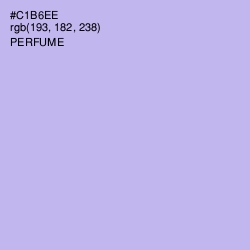 #C1B6EE - Perfume Color Image
