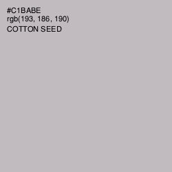 #C1BABE - Cotton Seed Color Image