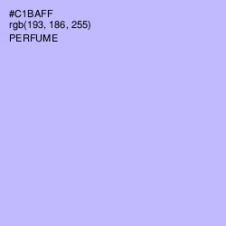 #C1BAFF - Perfume Color Image