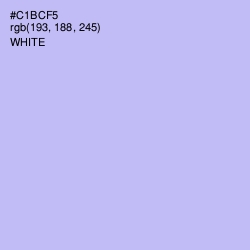 #C1BCF5 - Perfume Color Image