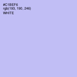 #C1BEF6 - Perfume Color Image