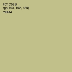 #C1C08B - Yuma Color Image