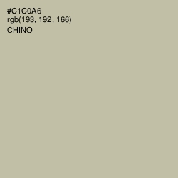 #C1C0A6 - Chino Color Image