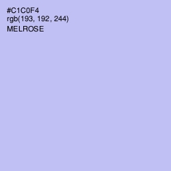 #C1C0F4 - Melrose Color Image